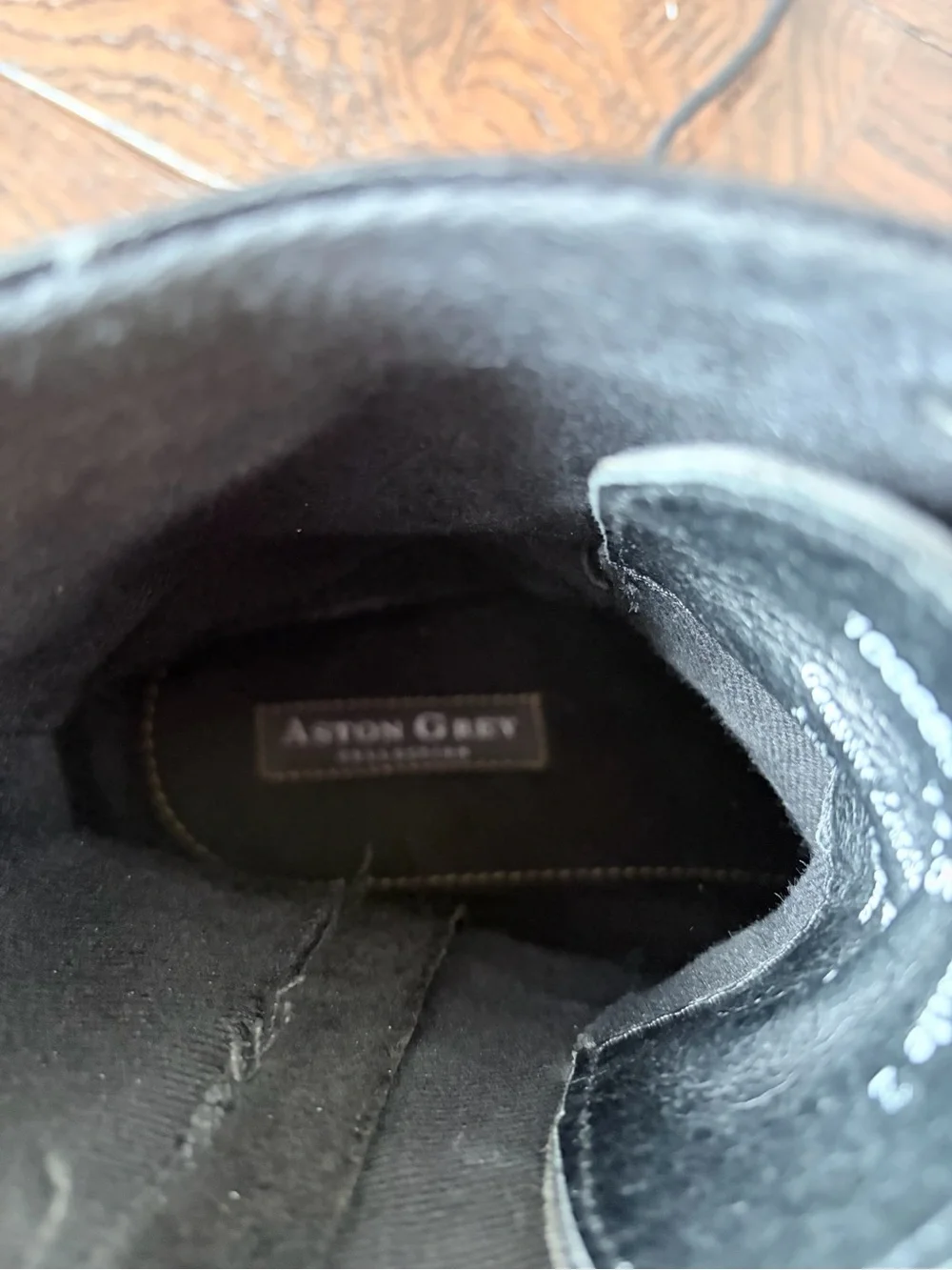 Aston Grey Rockcastle 2 Leather Combat Boots